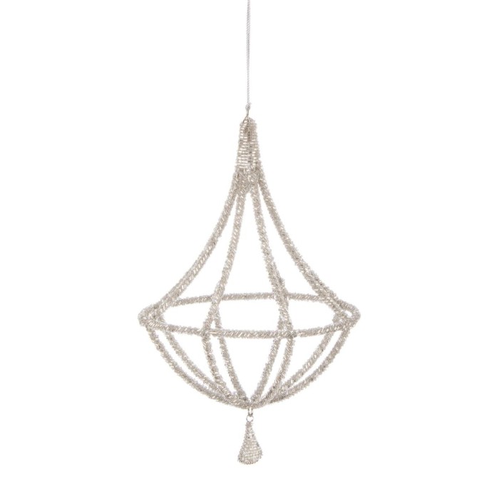 PENDAGLIO REECY LAMPADARIO ARGENTO 15